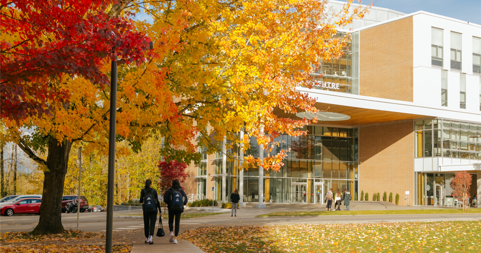 Main Campus Kuhn Centre in fall